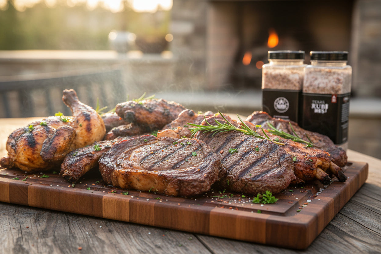 RUB Premium para Carne de Res 800 g | Ideal para Asados al Barril