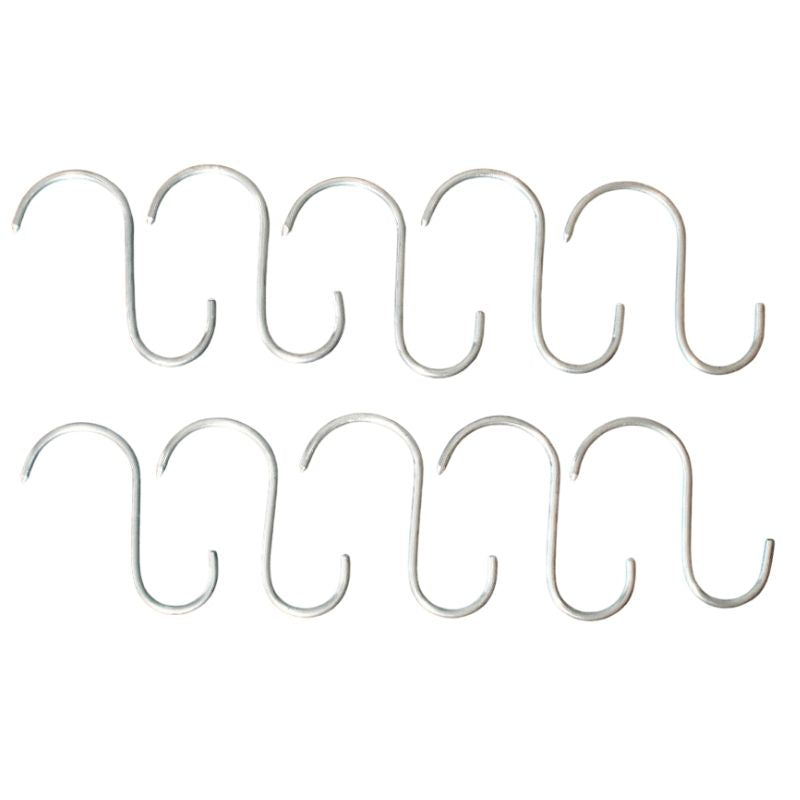 GANCHOS EN ALUMINIO AERONAUTICO X 12