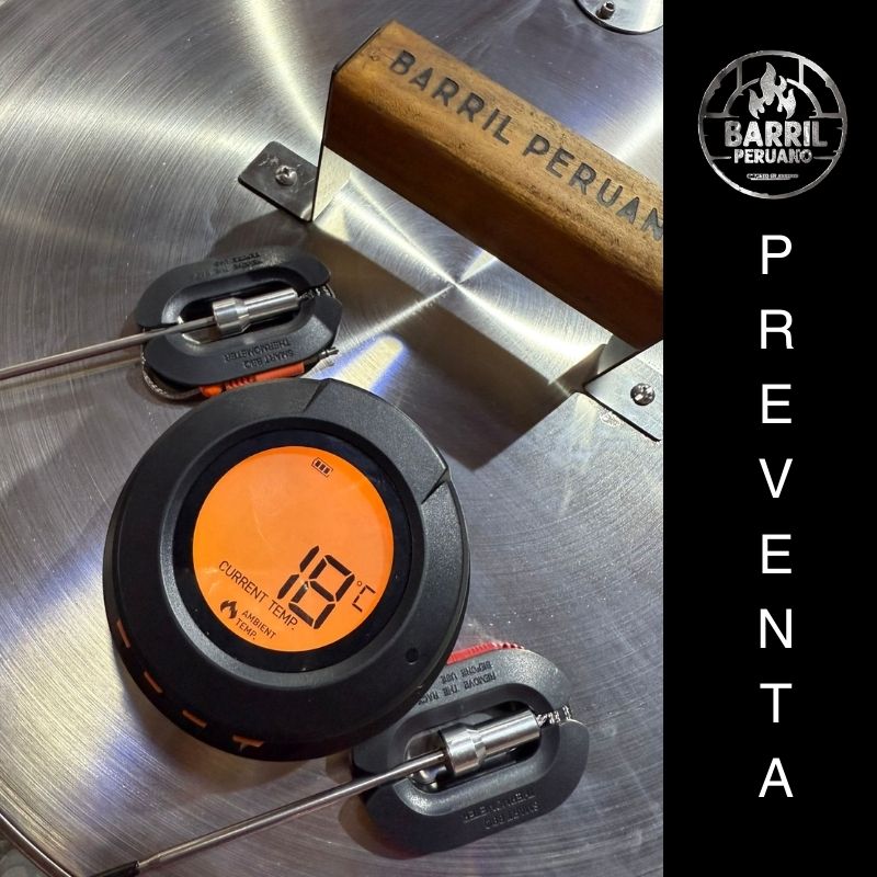 Termómetro Digital PRO para Carnes con App | Cocción Exacta sin Abrir el Barril