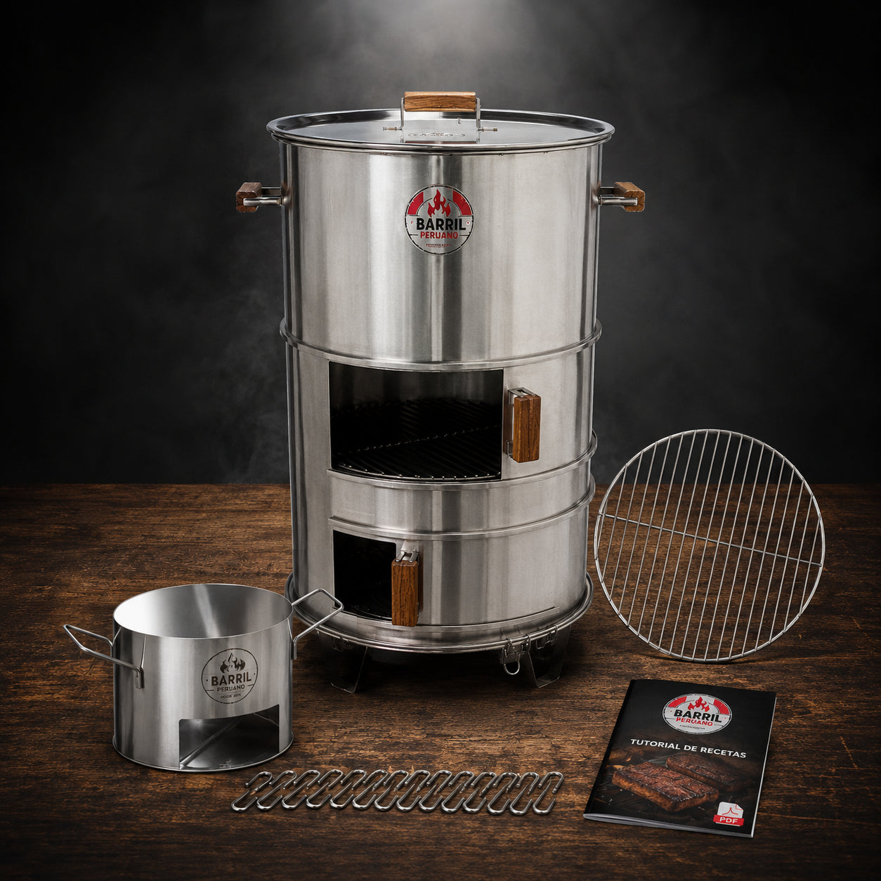 Barril Peruano Master Acero Inoxidable