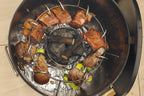 Asador Tipo Barril Personal Acero