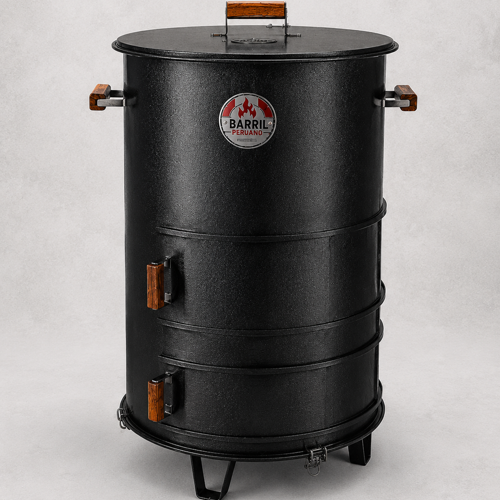 Asador Tipo Barril Master Hierro
