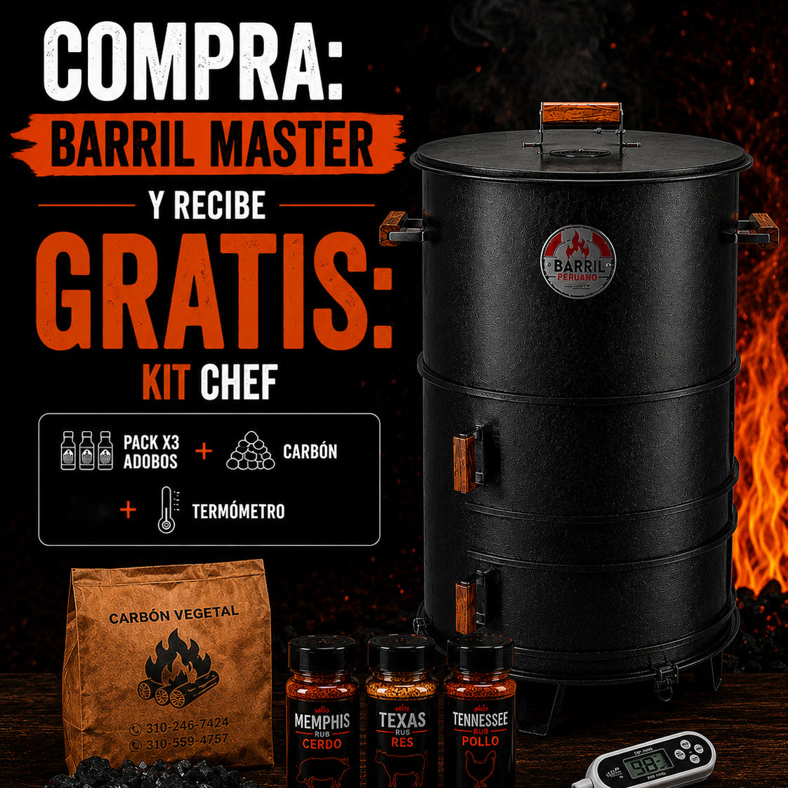 OFERTA KIT MASTER ACERO / HIERRO