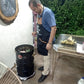 Barril asador en hierro Junior 16-25 libras.