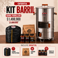 OFERTA KIT PARRILLERO ACERO / HIERRO