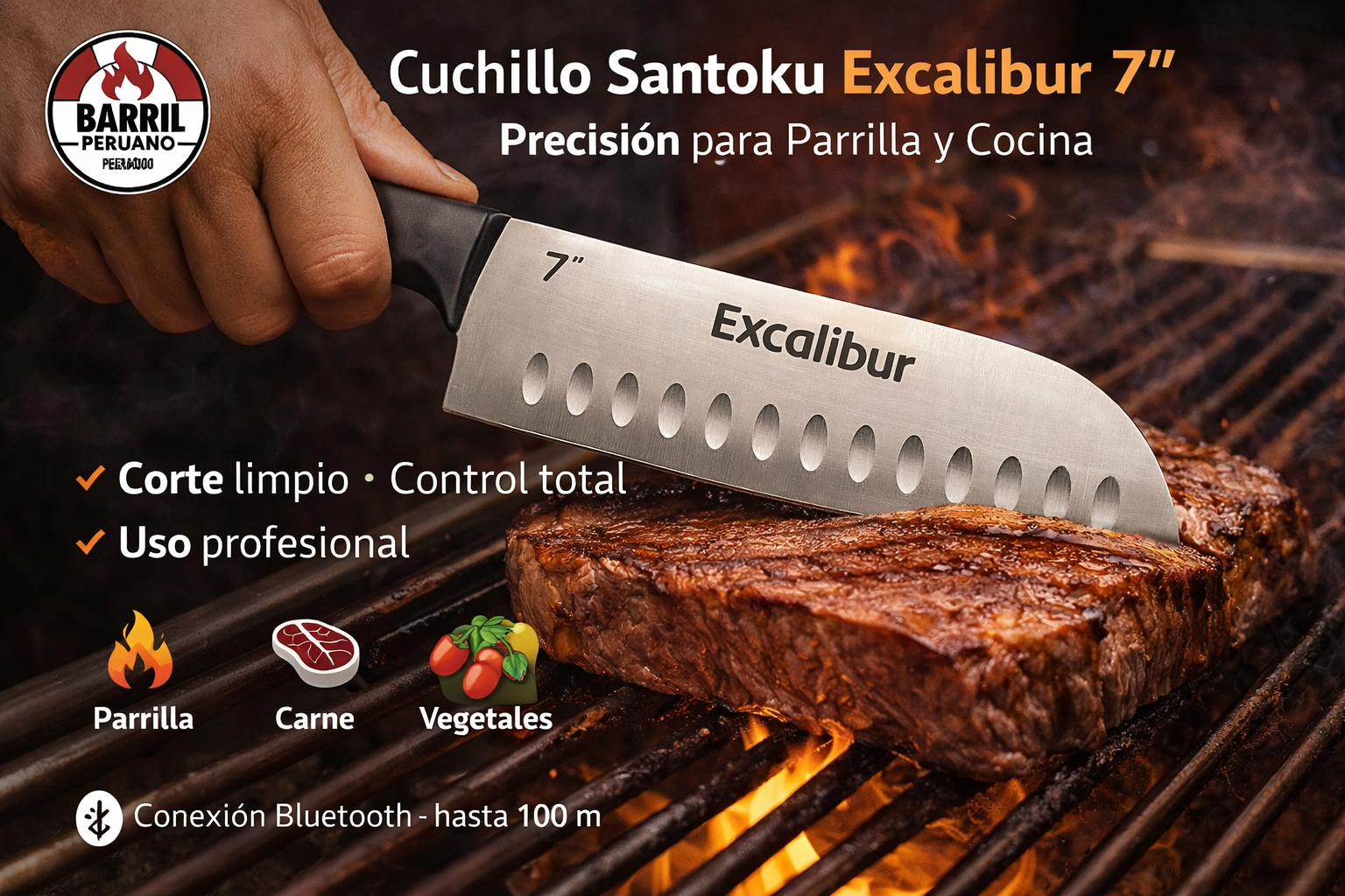 cuchillo parrillero