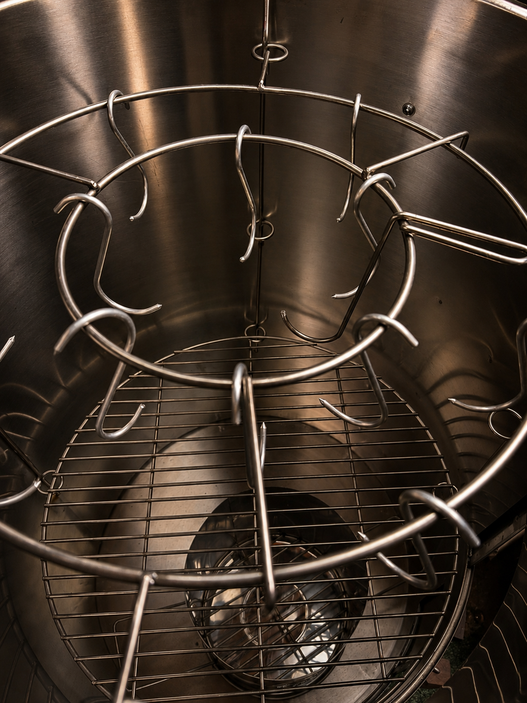 Asador Tipo Barril Master Acero