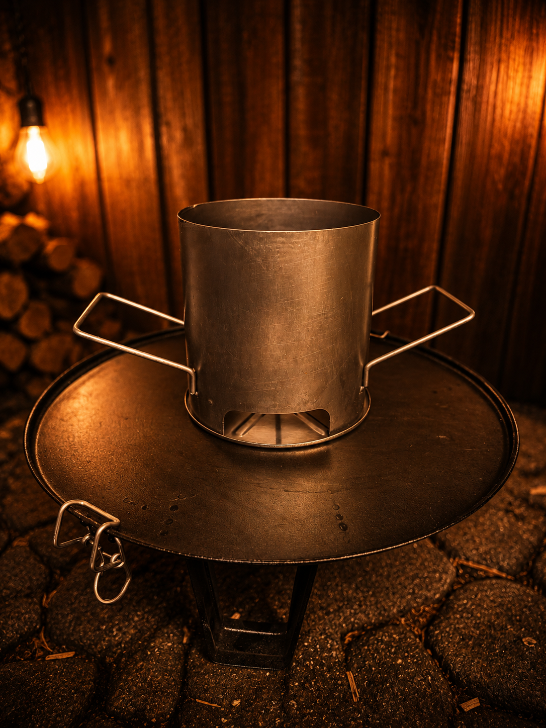 Asador Tipo Barril Familiar Hierro