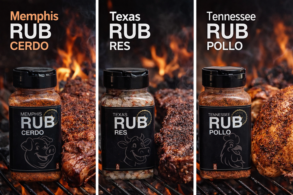Pack de Rubs Parrilleros x3 (Pollo, Cerdo y Res) – 100gr c/u