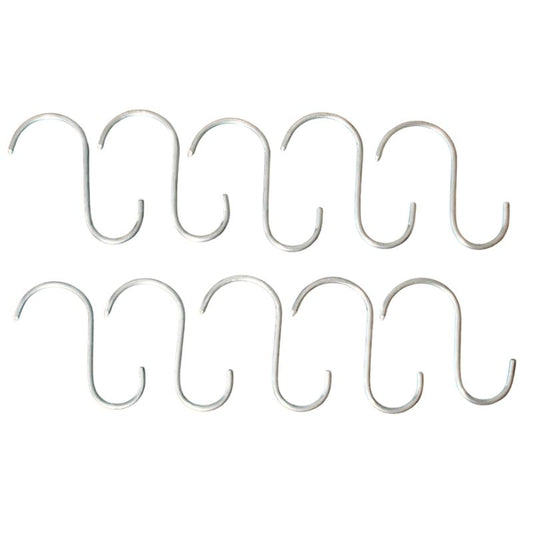 GANCHOS EN ALUMINIO AERONAUTICO X 12