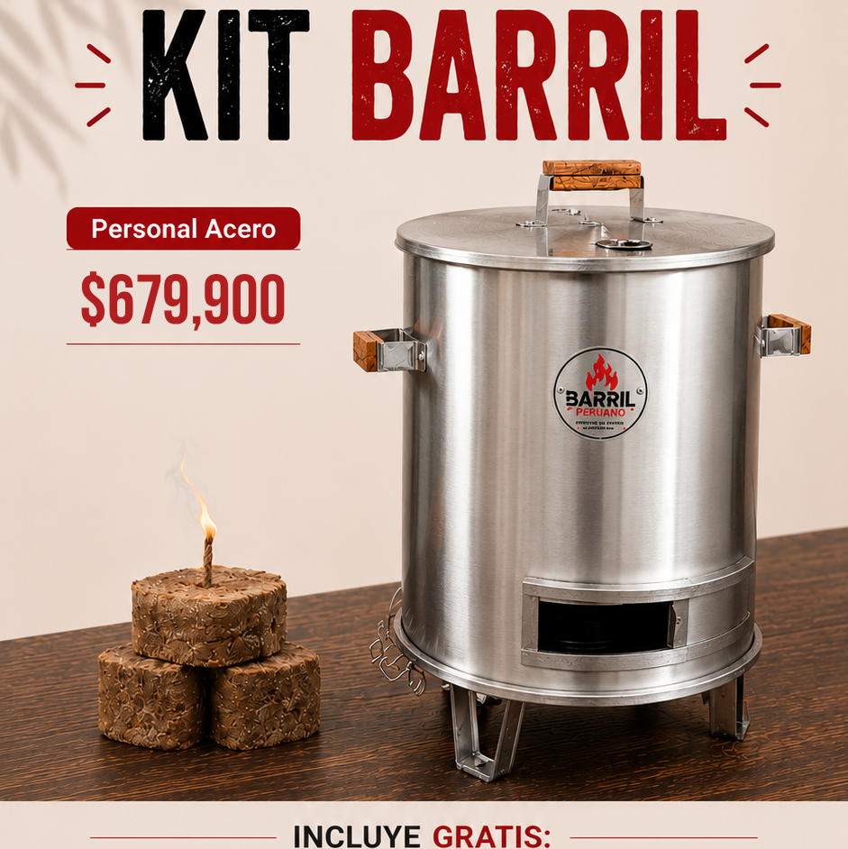 OFERTA KIT PERSONAL ACERO / HIERRO