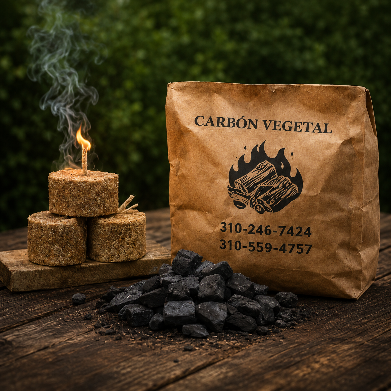 Encendedor de Carbón Sin Químicos