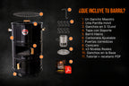 Asador Tipo Barril Master Hierro