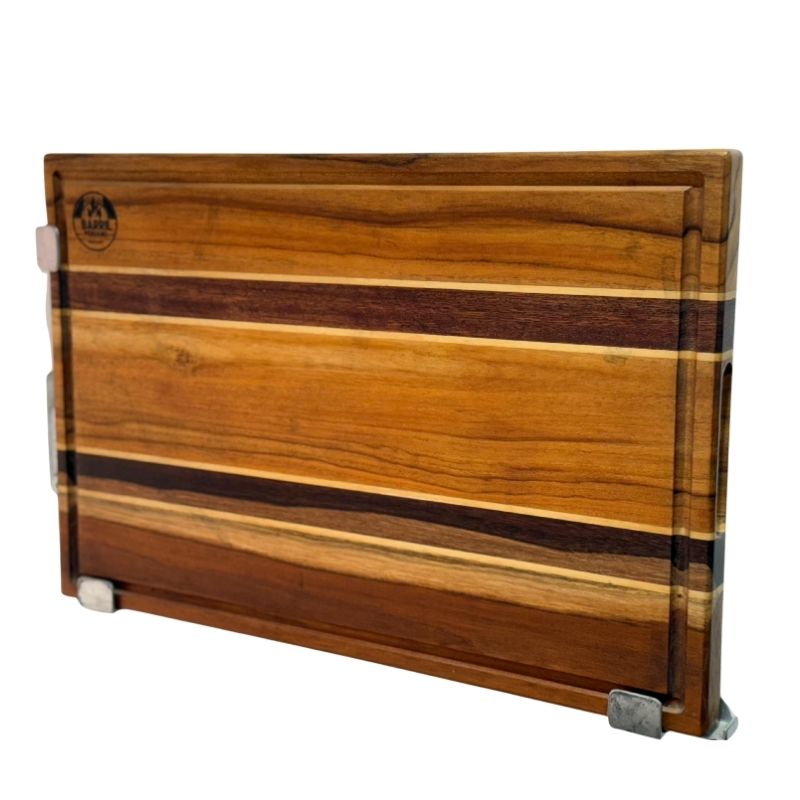 Tabla de Picar 40×60 cm en Teca y Maderas Duras