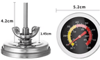 Termómetro de Precisión en Acero Inoxidable para Horno (50°F - 800°F)